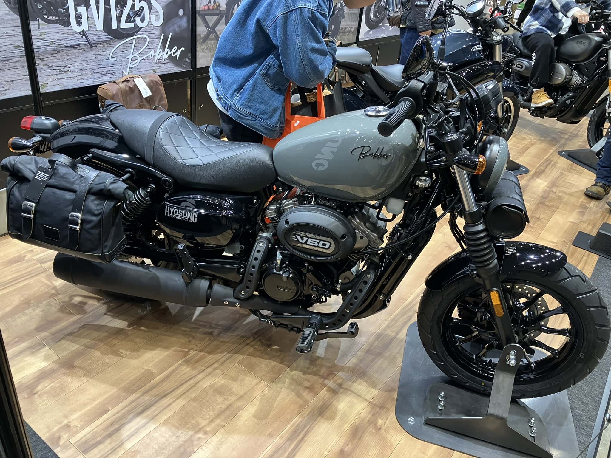 ハーレーのGV125S BOBBER